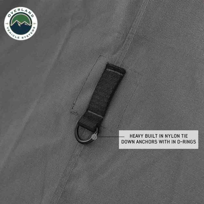 Overland Vehicle Systems HD Nomadic 270 Degree Awning Wall 1 with Door & Window