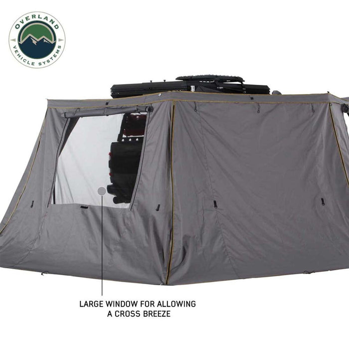 Overland Vehicle Systems HD Nomadic 270 Degree Awning Wall W/Window