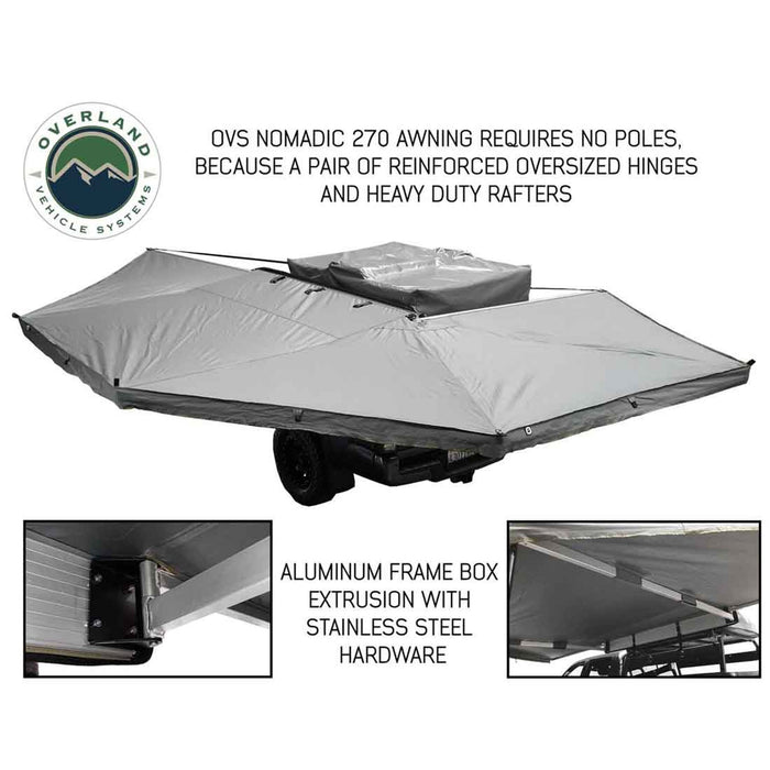 Overland Vehicle Systems HD Nomadic 270 Degree Awning & Wall 1, 2, & 3