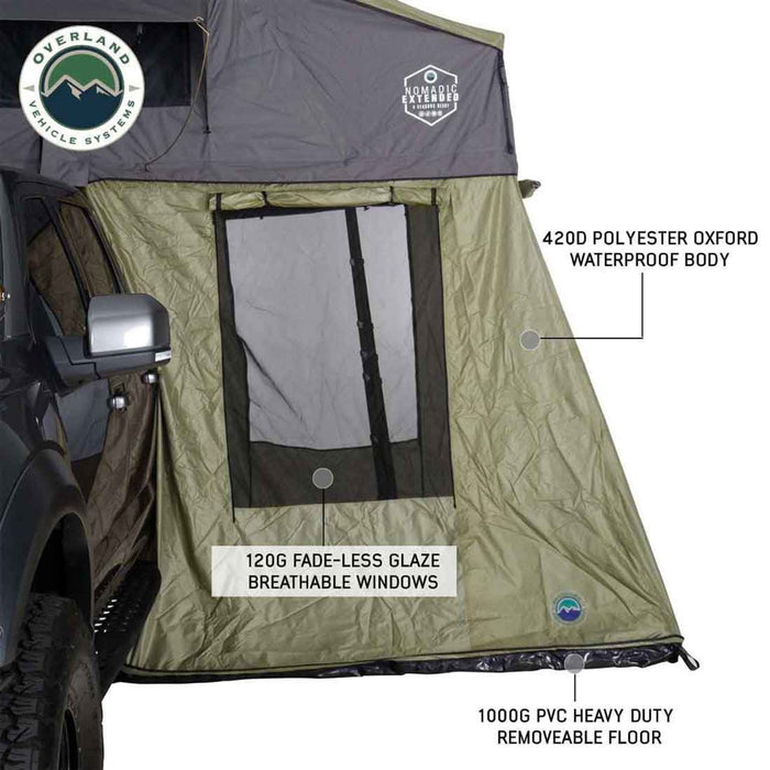 Overland Vehicle Systems HD Nomadic 4 Roof Top Tent