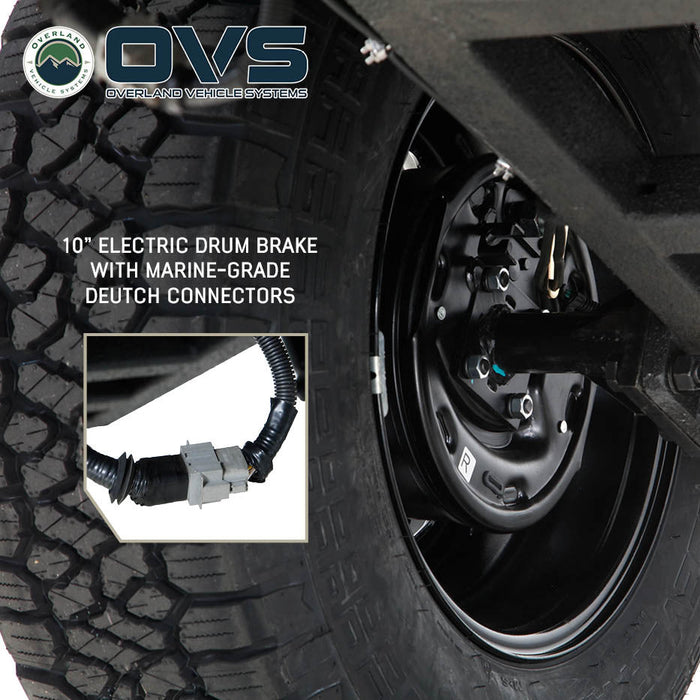 Overland Vehicle Systems Off Road Trailer Military Style