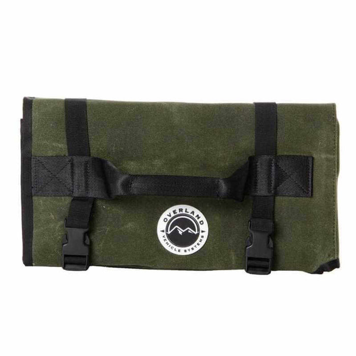 Overland Vehicle Systems Rolled General Tool Storage Bag #16 Waxed Canvas