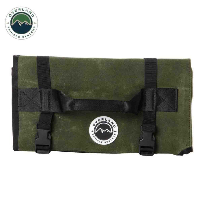 Overland Vehicle Systems Rolled General Tool Storage Bag #16 Waxed Canvas