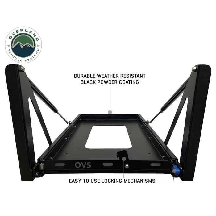 Overland Vehicle Systems Small Refrigerator Tray W/Slide and Tilt