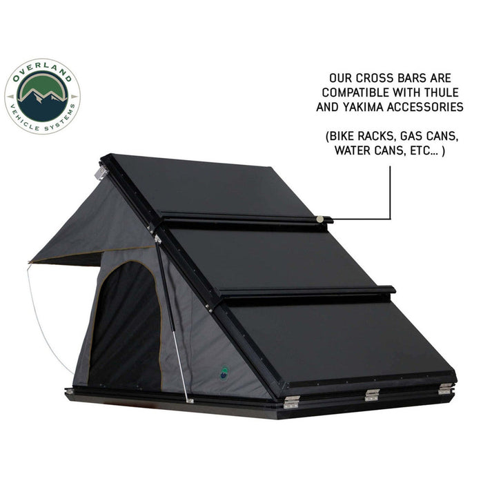 Overland Vehicle Systems HD Mamba Clam Hard Shell Roof Top Tent — Land Cruiser Lifestyle
