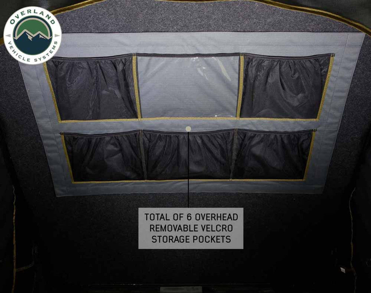Overland Vehicle Systems HD Mamba Clam Hard Shell Roof Top Tent — Land ...