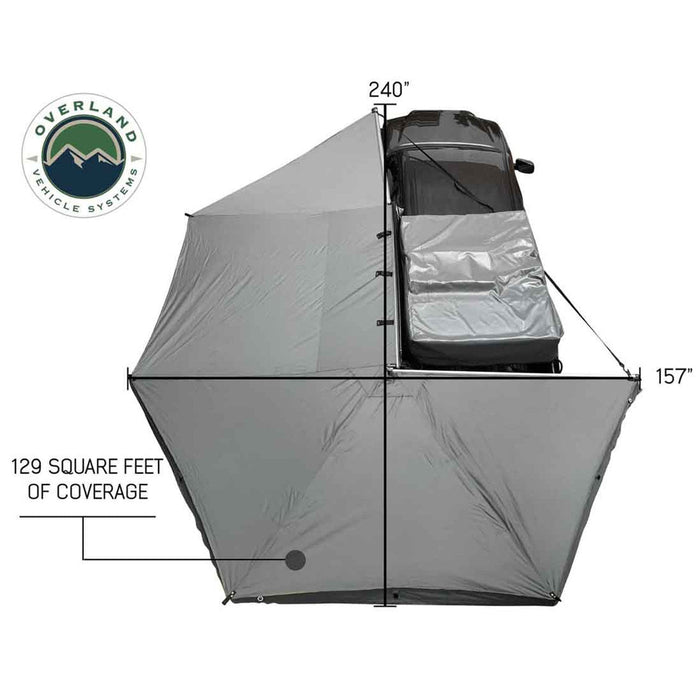 Overland Vehicle Systems HD Nomadic 270 Awning & Wall 1,2,3 & Brackets