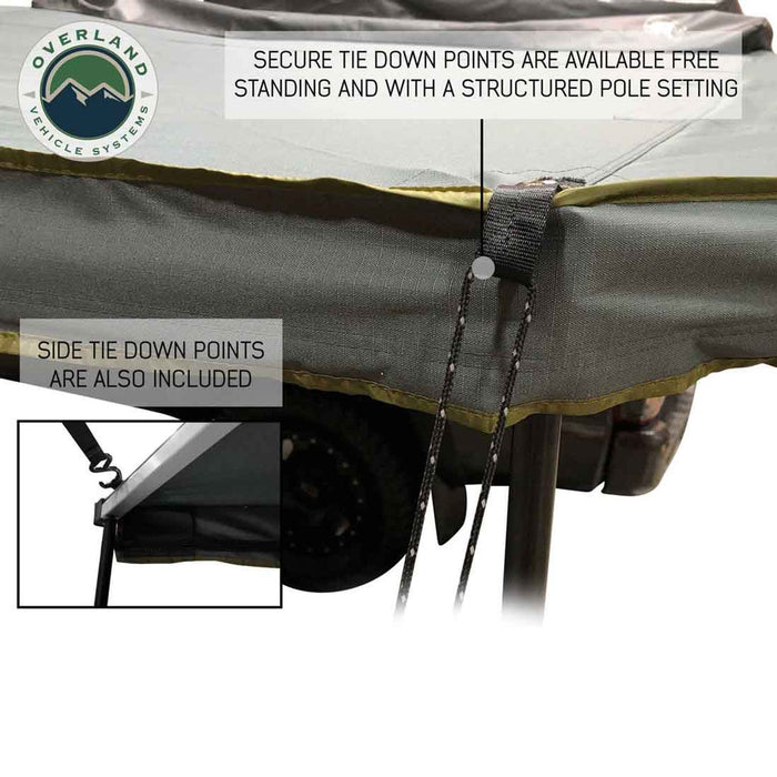 Overland Vehicle Systems HD Nomadic 270 Awning & Wall 1,2,3 & Brackets