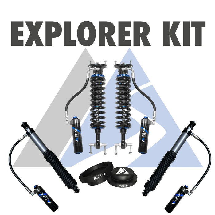 Peak Suspension 2.5″ DSC Coilover Explorer Kit For Land Cruiser 250