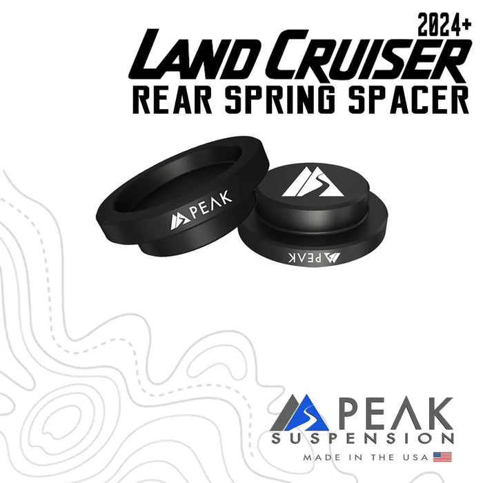 Peak Suspension Rear Spring Spacer For Land Cruiser 250