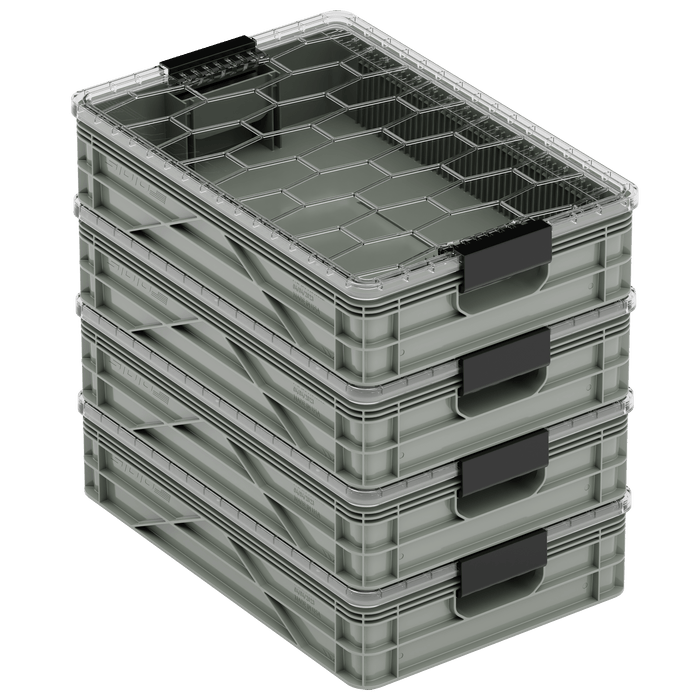 SidioCrate Quarter Crate 4 Pack