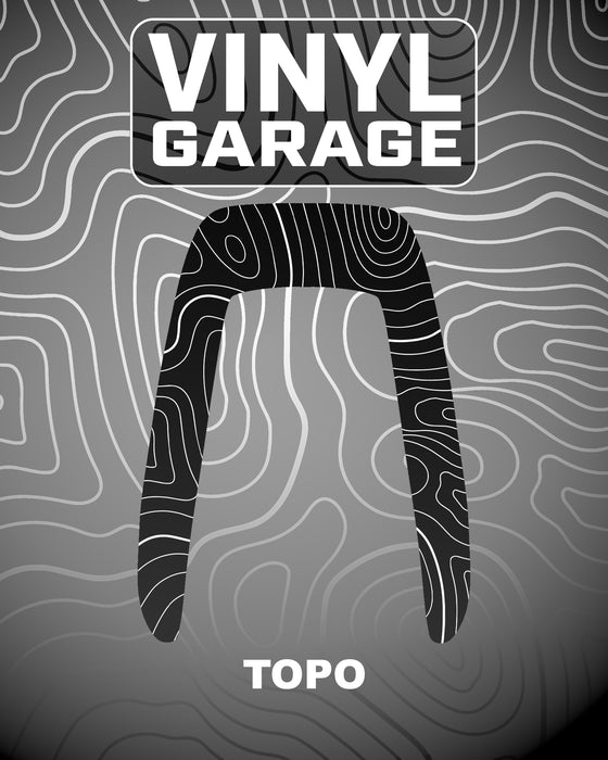 Vinyl Garage Key Fob Decal For Land Cruiser 250 Series