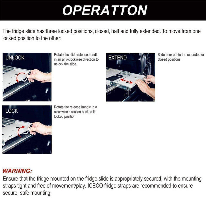 ICECO Mounting Slide For Fridge