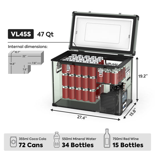 ICECO VL45 Portable Freezer Single Zone 45 LT