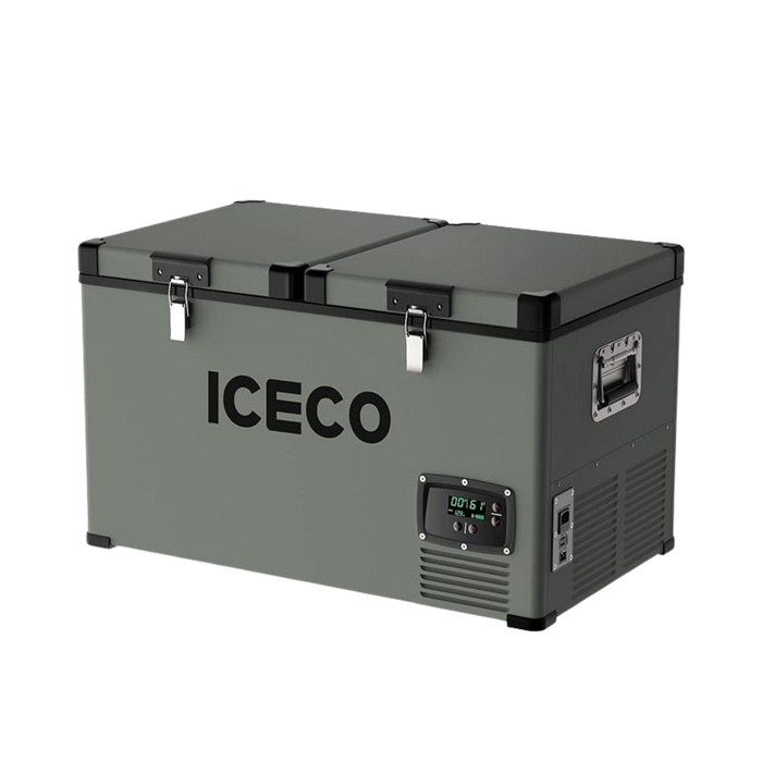 ICECO VL60 Dual Zone Metal Freezer with Cover 60LT