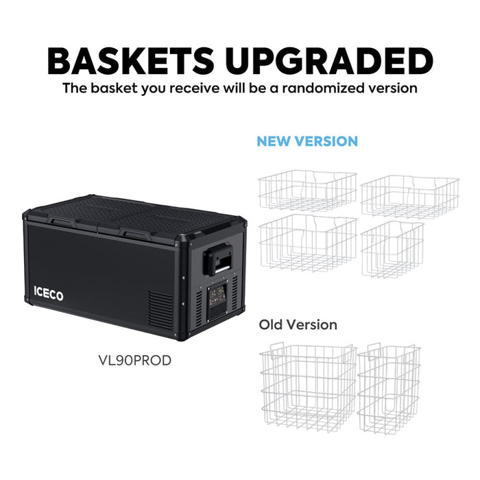 ICECO VL90ProD Dual Zone Freezer 90 LT