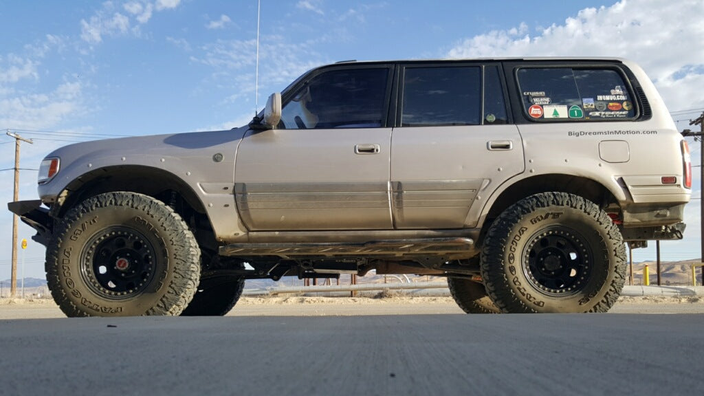 SRQ Fab Radius Arm Mounts (RAM) For Land Cruiser 80 Series