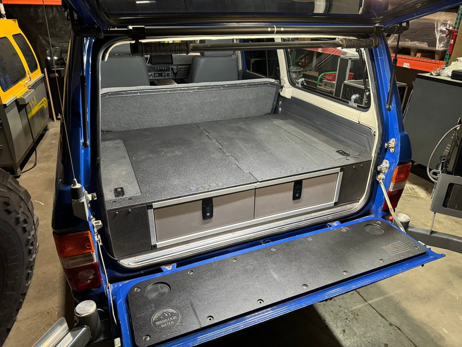 Goose Gear Side x Side Drawer Module W/Fitted Top Plate For Land Cruiser 60 (1980-1989)