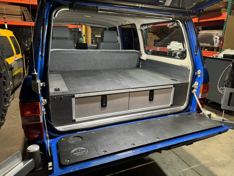Goose Gear Side x Side Drawer Module W/Fitted Top Plate For Land Cruiser 60 (1980-1989)