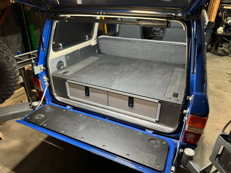 Goose Gear Side x Side Drawer Module W/Fitted Top Plate For Land Cruiser 60 (1980-1989)