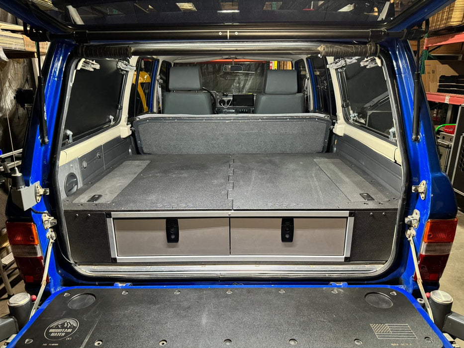 Goose Gear Side x Side Drawer Module W/Fitted Top Plate For Land Cruiser 60 (1980-1989)