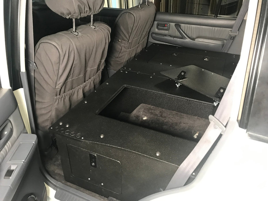 Goose Gear Second Row Seat Delete Plate System For Land Cruiser 80 (1991-1997)