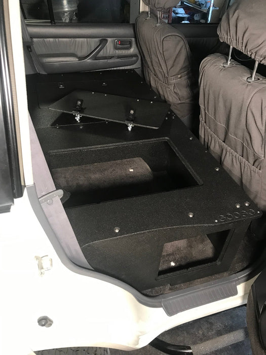 Goose Gear Second Row Seat Delete Plate System For Land Cruiser 80 (1991-1997)