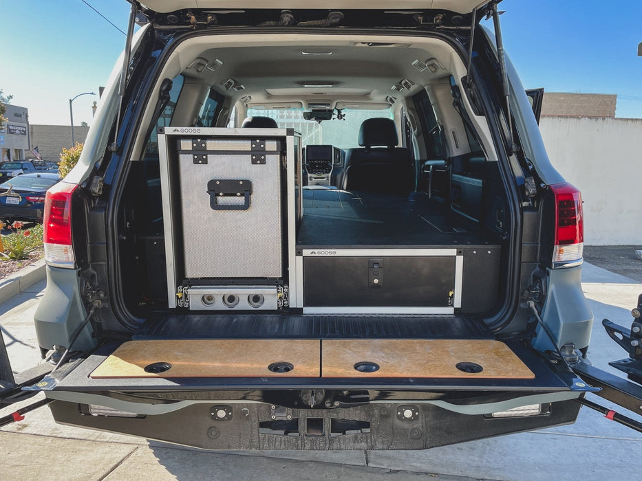 Goose Gear Single Drawer W/Fitted Top Plate For Land Cruiser 200 (2008-2021)