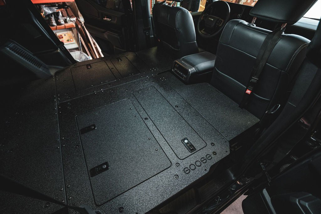 Goose Gear Explore Series Seat Delete Plate System For Land Cruiser 250 (2024-Current)