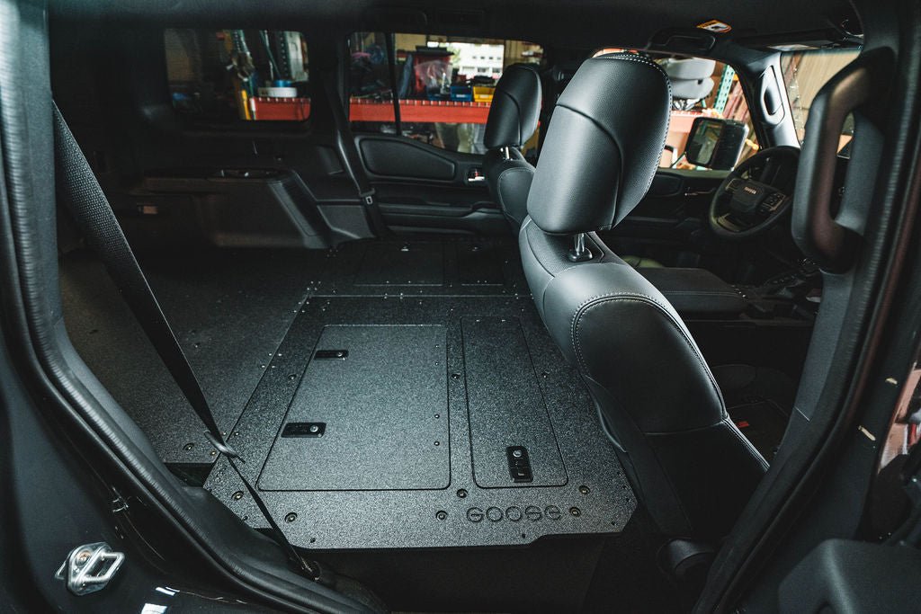 Goose Gear Explore Series Seat Delete Plate System For Land Cruiser 250 (2024-Current)