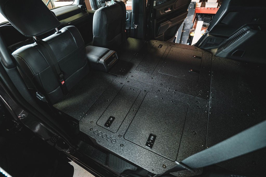 Goose Gear Explore Series Seat Delete Plate System For Land Cruiser 250 (2024-Current)