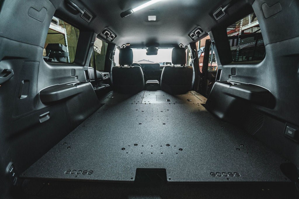 Goose Gear Explore Series Seat Delete Plate System For Land Cruiser 250 (2024-Current)