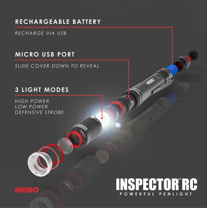 Nebo Inspector RC Penlight