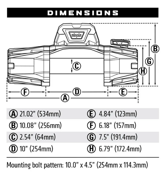 Warn 103253 VR Evo 10-S Electric 12V Winch — Land Cruiser Lifestyle Warn 103253 VR Evo 10-S Electric 12V Winch — Land Cruiser Lifestyle
