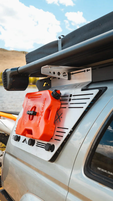 fj cruiser fishing rod holder Sherpa Low Pro Offset Flyrod Mounts — Land Cruiser Lifestyle